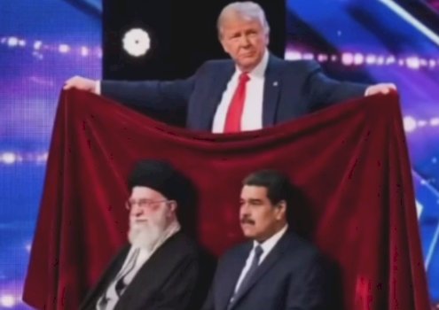 presidenti-argjentinas-publikon-videon-me-ia,-trump-zhduk-nga-skena-khamenein-dhe-maduron