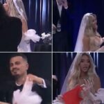 Momente të paharrueshme – Gena ‘ndez’ atmosferën në dasmën e Brikenës me Mateon