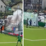 Ish-lojtari i Interit bëhet hero në Zvicër, shuan zjarrin në stadium gjatë ndeshjes