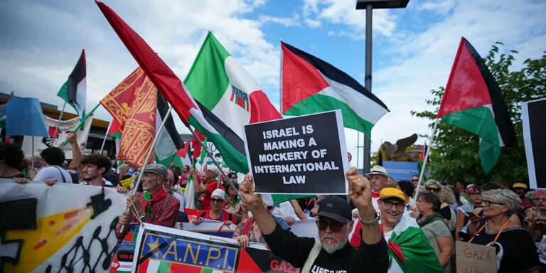 Një milion evropianë i kërkojnë BE-së të pezullojë marrëveshjen e asociimit me Izraelin për ‘krime në Gaza’