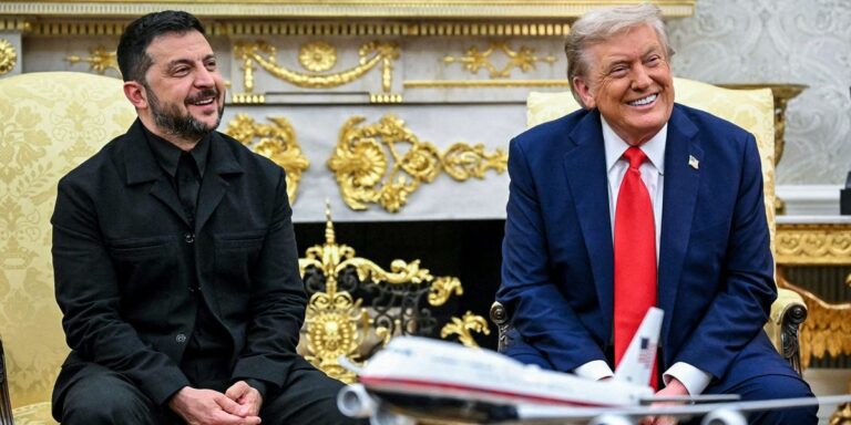 Trump thotë se Zelensky ‘i guximshëm’ ‘po ia del mjaft mirë’ në luftën me Rusinë