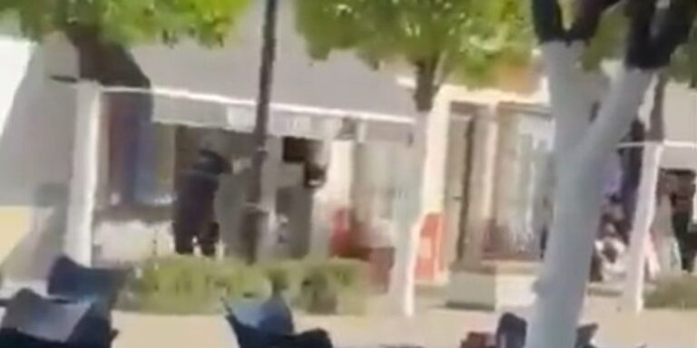 Pamje sikur në filma – grabitësi i bankës vritet nga policia spanjolle