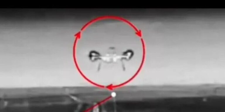Një epokë e re e luftës – Ukraina vendos në betejë një robot tokësor të transportuar nga një dron