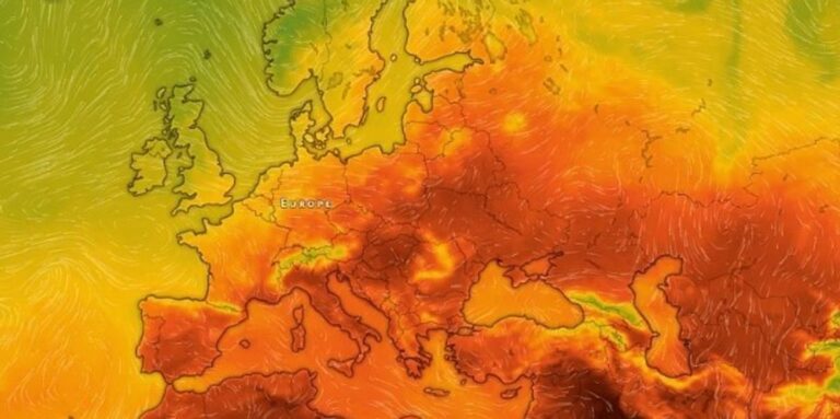 Evropa në zonën e kuqe – temperaturat e ajrit vazhdojnë të rriten